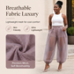 ✨Pantaloni da donna con inserti in rete in stile “lanterna” – look leggero, vestibilità comoda e versatili – perfetti per le giornate calde, la spiaggia e il tempo libero – con eleganti dettagli in rete