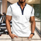 Camicia casual da uomo Henley