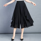 Culotte da donna in chiffon a vita alta e corte