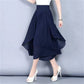 Culotte da donna in chiffon a vita alta e corte