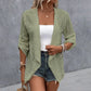 ⌛Offerta a tempo limitato - Cardigan casual da donna con texture e apertura frontale