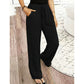 Pantaloni casual a gamba dritta da donna