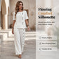 🔥🔥Sconto del 50% sulla nuova collezione – Set a due pezzi: top casual da donna e pantaloni a gamba larga