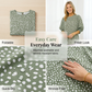 Camicetta casual da donna a pois con maniche a 3/4