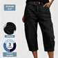 👖 SCONTO DEL 50%! 🌸 Pantaloni casual da donna in denim elasticizzato a vita bassa – Comodi e versatili – Perfetti per le giornate informali, le gite estive o un look chic in ufficio – traspiranti ed eleganti ✨🌿