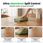 🧹 Rotolo di Panni in Microfibra Staccabili 🏠🔮 - Ultra-Assorbenti | Sgrassanti | Senza Pelucchi | 20 Fogli | 2 Colori | 50% DI SCONTO 🔥