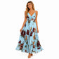 🌺 NUOVO ARRIVO 👗 Vestito Maxi Floreale da Donna – Spalline Sottili Regolabili, Silhouette Fluente & Eleganza Estiva ✨
