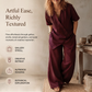 👗 Set composto da top asimmetrico e pantaloni a gamba larga da donna – look moderno, taglio leggero e versatile – perfetto per le giornate calde, le feste e le occasioni speciali | Spedizione gratuita
