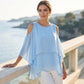 ⌛Offerta a tempo limitato – Top estivo da donna con spalle scoperte e volant