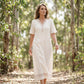 🔥SCONTO DEL 50% - OLTRE 50.000 PEZZI VENDUTI👗Abito da donna con scollo a V in pizzo, tessuto traspirante che nasconde il grasso sulla pancia e sui fianchi