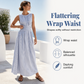⏳50% DI SCONTO!!⏰ Vestito Maxi a Righe Casual Senza Maniche da Donna 🎀👗