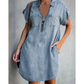 🌸 TENDENZA TOP 2026💙 Abito con cerniera da donna – Ampio ed elegante👗