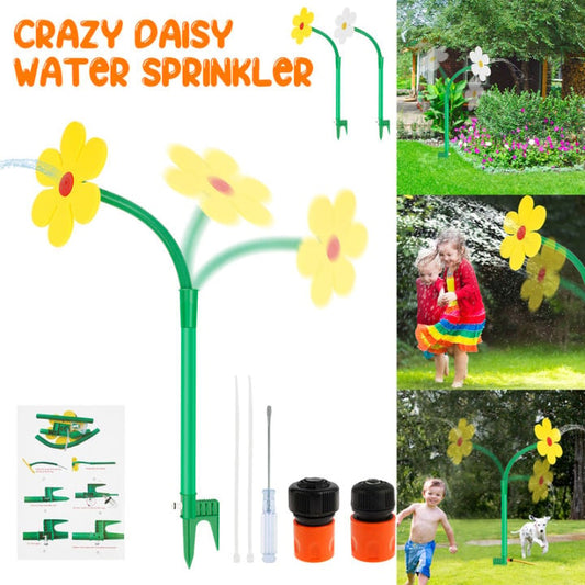 Divertente irrigatore da giardino a forma di fiore danzante