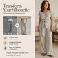 Sconto del 50%🌺Set composto da un top da donna dal taglio casual con cintura da annodare e pantaloni a gamba larga