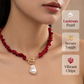 Set composto da collana e bracciale con pezzetti irregolari di turchese