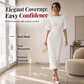 🌸👗 Nuova collezione 2026: abito da donna elegante, di media lunghezza, sciancrato e che slancia la figura
