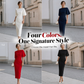 🌸👗 Nuova collezione 2026: abito da donna elegante, di media lunghezza, sciancrato e che slancia la figura