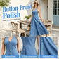 👗 Denim Jurk voor Dames – Mouwloos, V-Hals & Open Rug | Comfortabele Zomerstijl ☀️