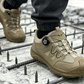Scarpe antinfortunistiche da uomo con puntale in acciaio e sistema di allacciatura rotante