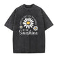 ⏳Sconto del 50% a tempo limitato⏰Maglietta dal taglio ampio con stampa vintage “Daisy” slavata🌼👚