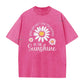 ⏳Sconto del 50% a tempo limitato⏰Maglietta dal taglio ampio con stampa vintage “Daisy” slavata🌼👚