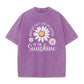 ⏳Sconto del 50% a tempo limitato⏰Maglietta dal taglio ampio con stampa vintage “Daisy” slavata🌼👚