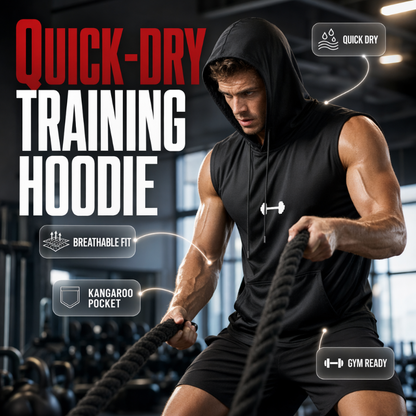 🔥 Oggi -50%! 💪 Gilet da uomo con cappuccio e senza maniche