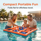 🏖️Articoli indispensabili per la piscina in estate, offerta speciale a tempo limitato🔥Gioco gonfiabile gigante da esterno con lancio