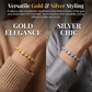 ✨ SCONTO DEL 50% – Bracciale a maglie a forma di cuore scintillante, in stile tennis, delicato e brillante, che si abbina perfettamente a qualsiasi outfit