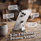 🎯 Semplicemente a metà prezzo – senza giochi!⌛ Offerta a tempo limitato – Supporto per cellulare girevole 3 in 1