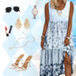 🌸 SCONTO DEL 50% 💕 Abito boho – Morbido e traspirante ✨