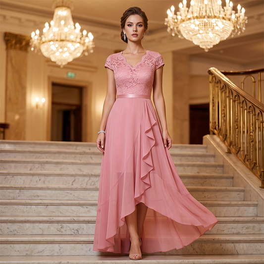 🧵👗💎 -50%! Elegante abito da sera in pizzo – Design intramontabile, pizzo morbido, ideale per le serate di gala.