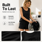 Set composto da una canotta casual e pantaloncini con coulisse da donna