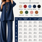 Completo a due pezzi casual da donna in misto lino