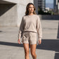 Gemütliches 2-teiliges Lounge-Set für Damen