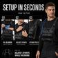 🚴【Offerta limitata – Sconto del 50%】♂️🥤✨Gilet da ciclismo da uomo con tasca sul petto, compatibile con sistemi di idratazione