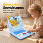 💻 50% DI SCONTO! 🧸 Laptop Giocattolo Interattivo di Simulazione – Luci, Suoni & Giochi Educativi – Stimola Creatività & Moticità nei Bambini in Modo Giocoso 🎵