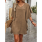 🔥 50% Korting 👗 V-Hals Jurk Zacht & Comfortabel