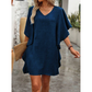 🔥 50% Korting 👗 V-Hals Jurk Zacht & Comfortabel