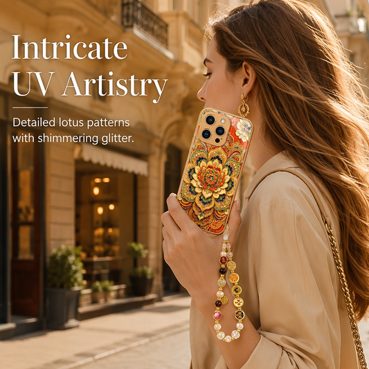 Custodia per cellulare in stile mandala cinese