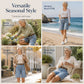Shorts cargo in denim dalla vestibilità ampia da donna