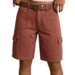 Shorts cargo in denim dalla vestibilità ampia da donna