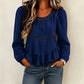 Camicetta da donna dal look casual con maniche a sbuffo