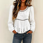 Camicetta da donna dal look casual con maniche a sbuffo