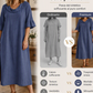 Abito estivo casual da donna con scollo rotondo