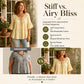 👚 Elegante top con volant – Maniche a 3/4, linea fluida e morbido misto cotone – Per un look chic e disinvolto – Solo oggi -50%!