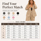 ✨🛍️Completo con blazer e pantaloni a zampa – Linee essenziali e comfort leggero per un look che vi fa sentire sicure di voi stesse per tutta la giornata