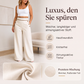 ✨Damen-Hochweitbund-Hosen mit kontrastierenden Besätzen