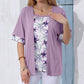 🚀 Appena arrivato – Prezzo di prova al 50%! 🌺Top estivo a due pezzi con stampa floreale da donna