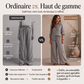 Set composto da camicia a maniche lunghe e pantaloni larghi da donna